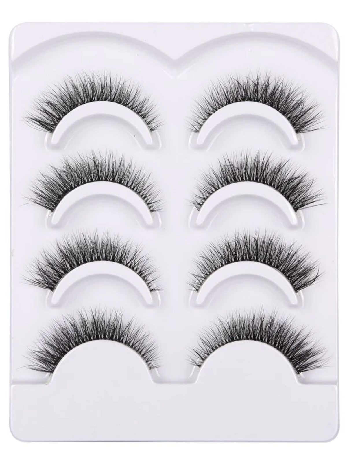 SET DE PESTAÑAS (4 PARES)