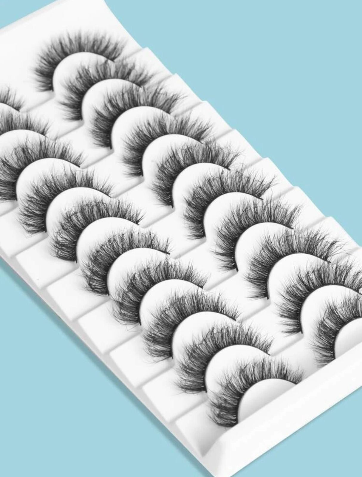 SET DE PESTAÑAS (10 PIEZAS)