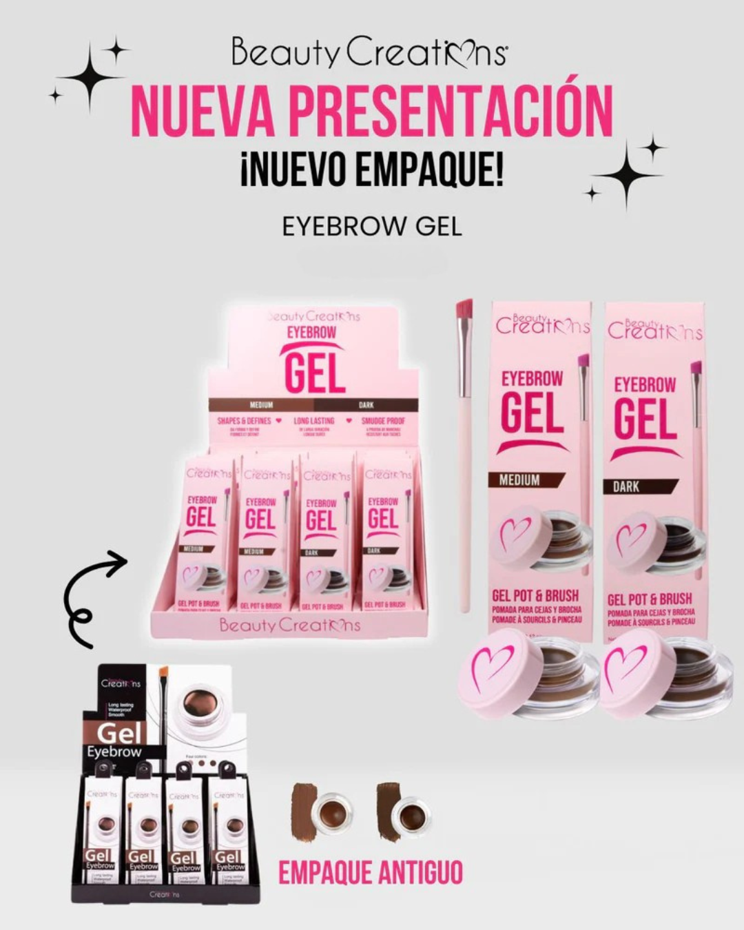 POMADA PARA CEJAS Y BROCHA