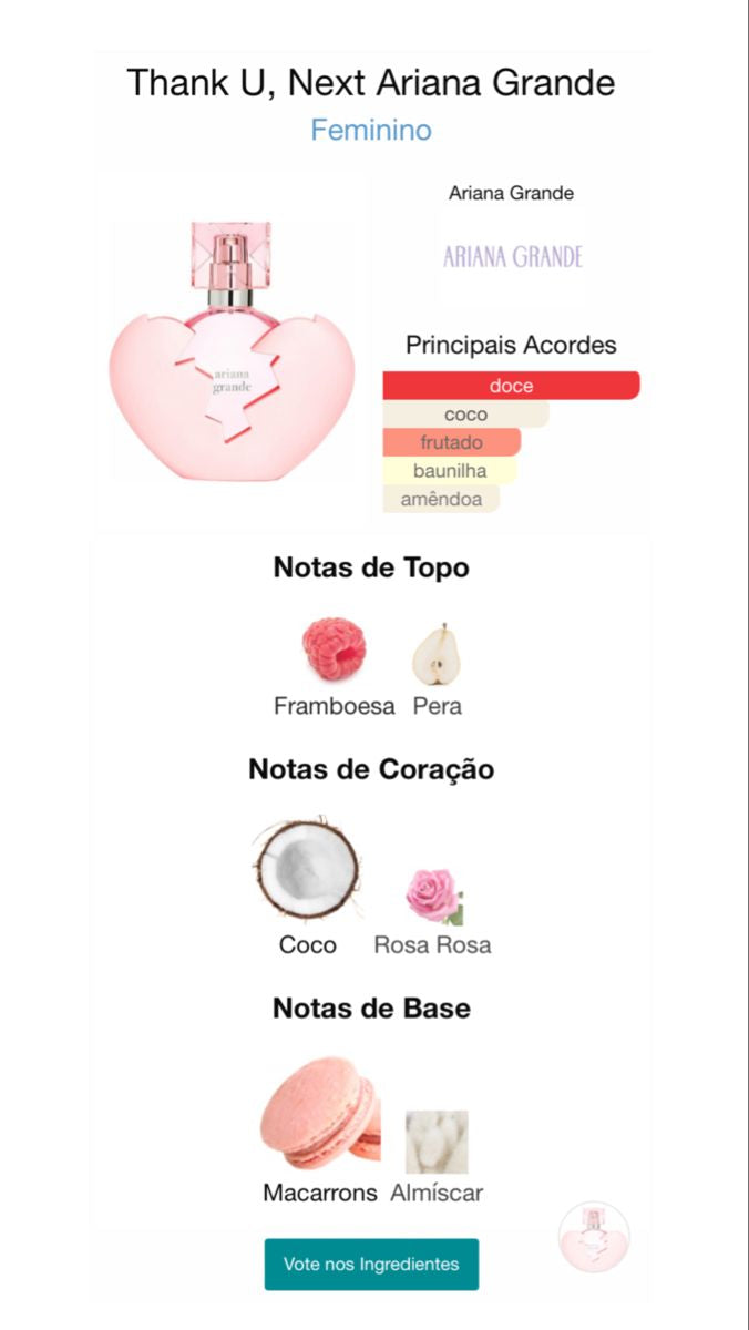 ARIANA GRANDE THANK U NEXT GIFT SET