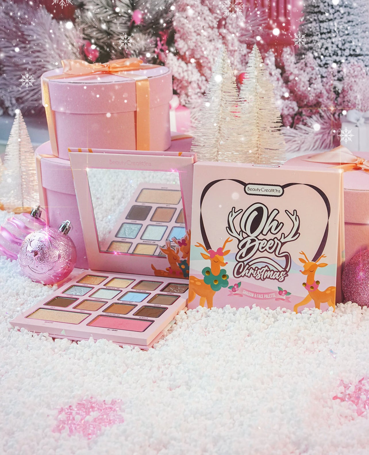 OH DEER CHRISTMAS | PALETA DE SOMBRAS Y ROSTRO