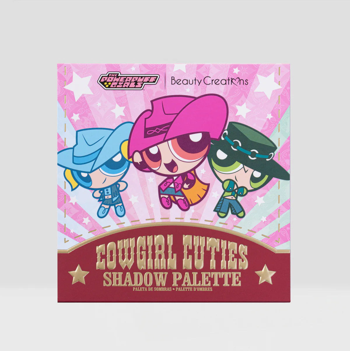 THE POWERPUFF GIRLS
“COWGIRL CUTIES” PALETA DE SOMBRAS