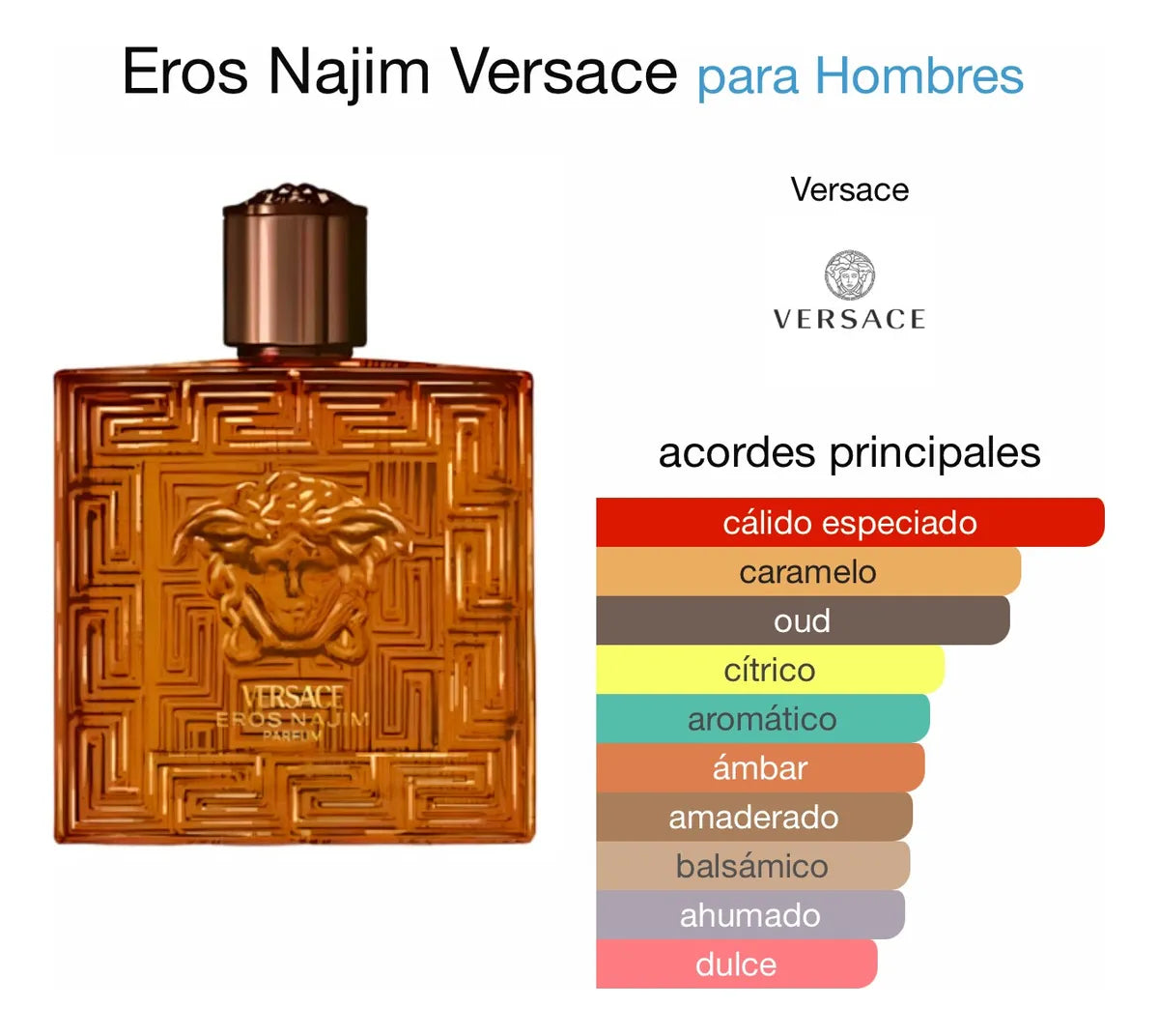 VERSACE EROS NAJIM POUR HOMME PARFUM 100ML