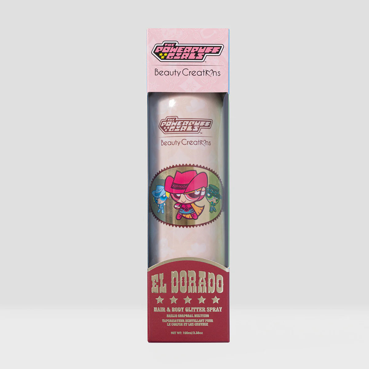 THE POWERPUFF GIRLS “EL DORADO” HAIR & BODY GLITTER SPRAY