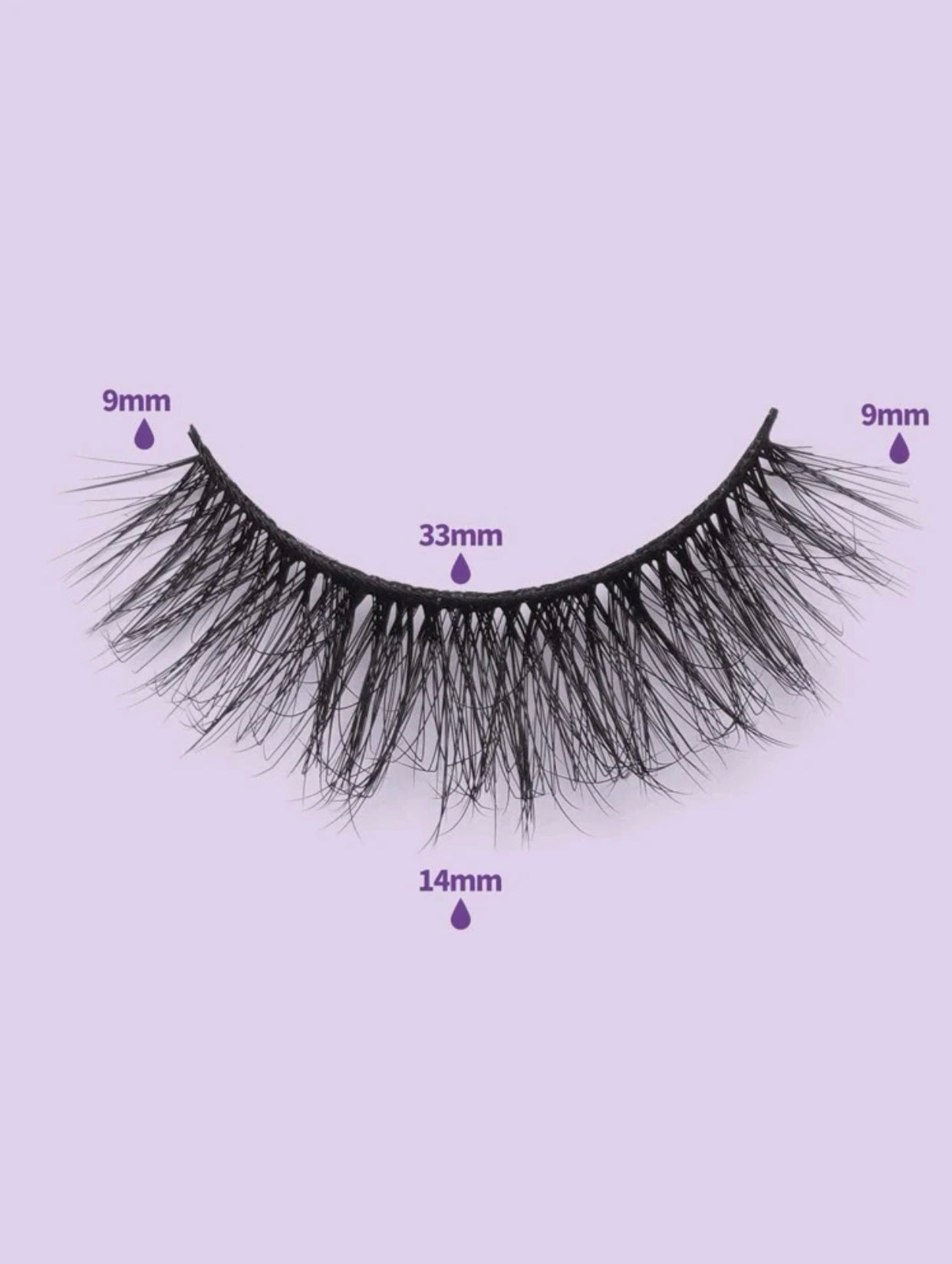 SET DE PESTAÑAS (10 PIEZAS)