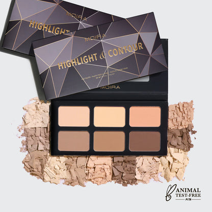 HIGHLIGHT & CONTOUR FACE PALETTE
