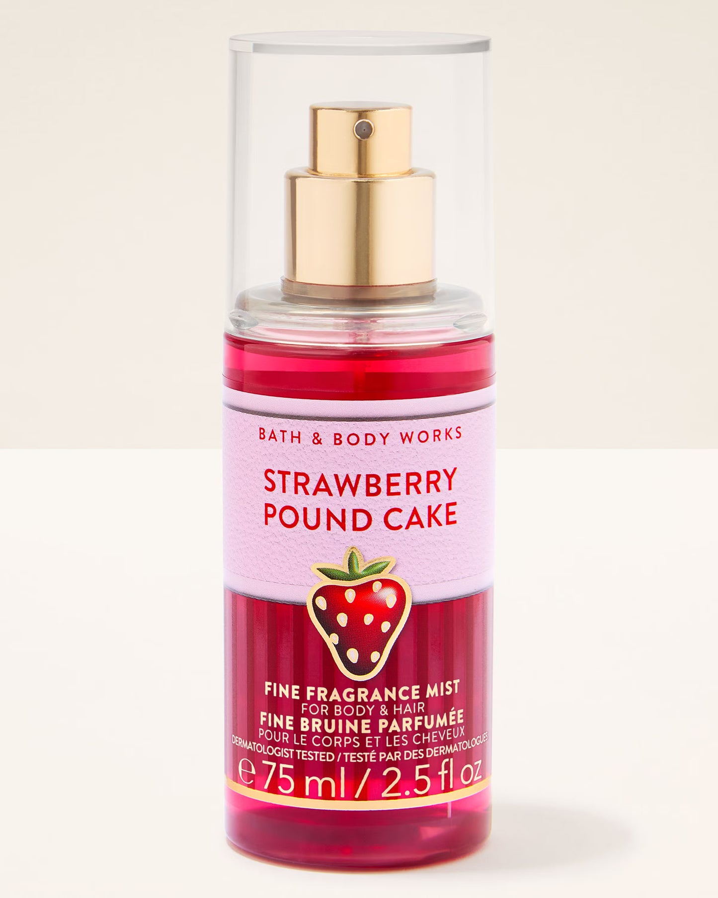 STRAWBERRY POUND CAKE MINI SPLASH CORPORAL 75 ML