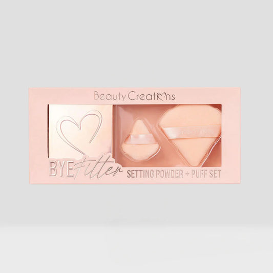 BYE FILTER KIT | SETTING POWDER + PUFF SET