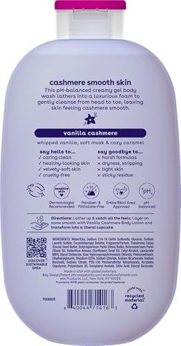SHEA BETTER GEL DE DUCHA VAINILLA CASHMERE 473 ML