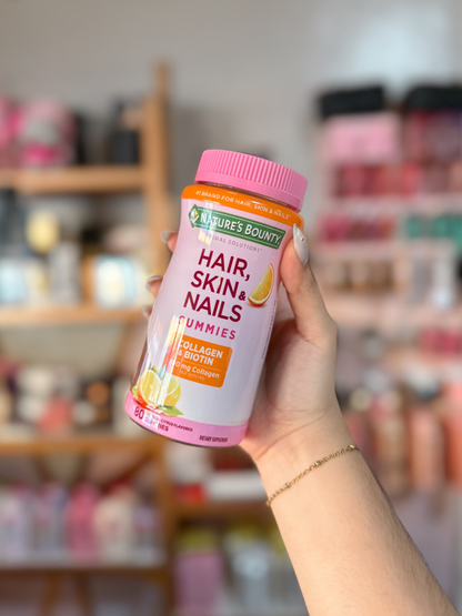 GOMITAS HAIR, SKIN & NAILS COLAGENO Y BIOTINA 80 UDS