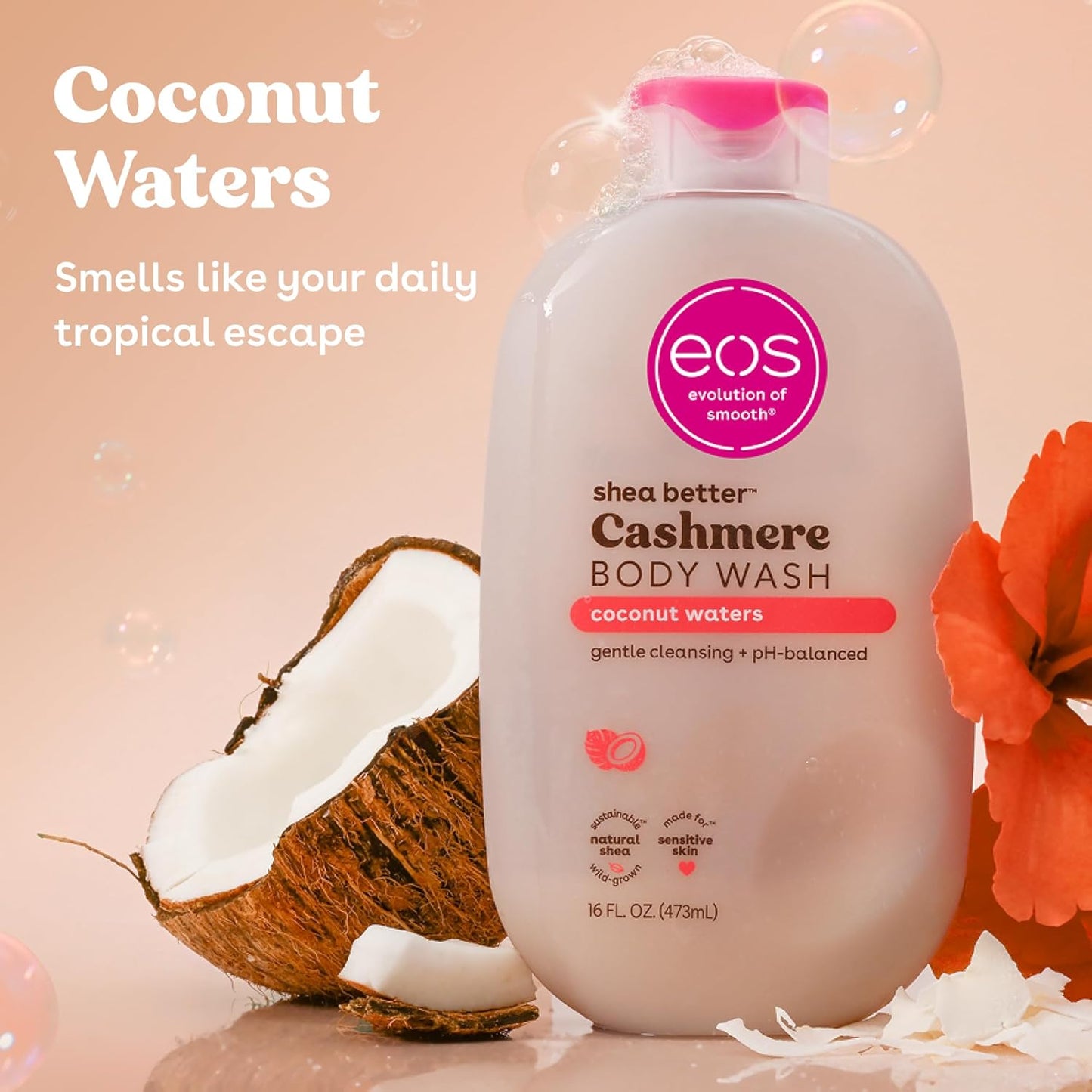 SHEA BETTER GEL DE DUCHA COCONUT WATERS 473 ML