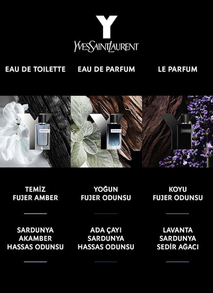 YVES SAINT LAURENT HOMME LE PARFUM SP 100ML