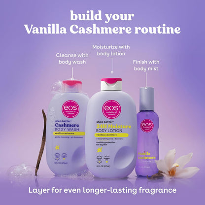 SHEA BETTER GEL DE DUCHA VAINILLA CASHMERE 473 ML
