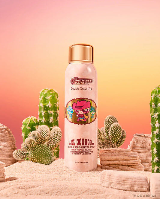 THE POWERPUFF GIRLS “EL DORADO” HAIR & BODY GLITTER SPRAY