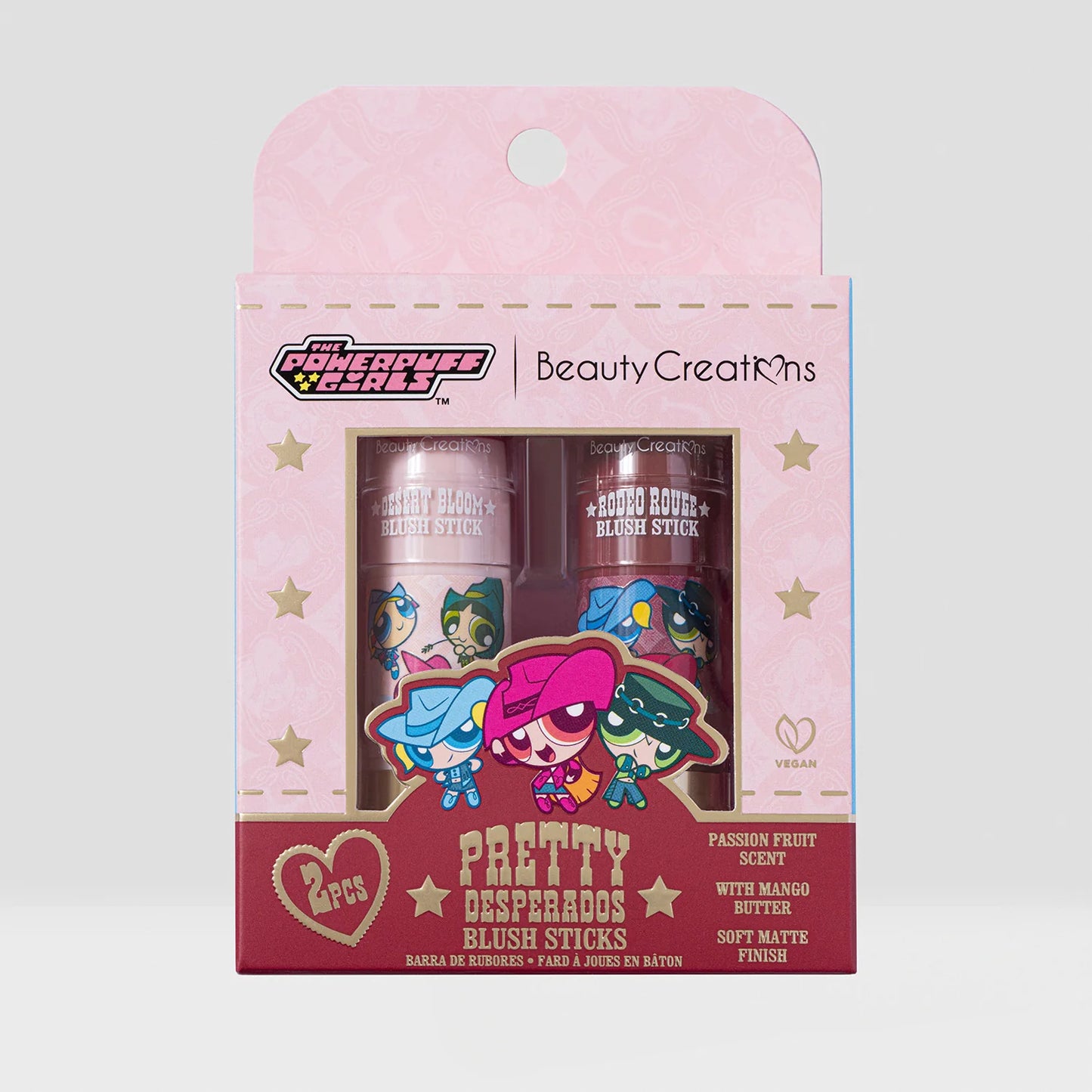 THE POWERPUFF GIRLS
 “PRETTY DESESPERADOS” BLUSH STICK SET