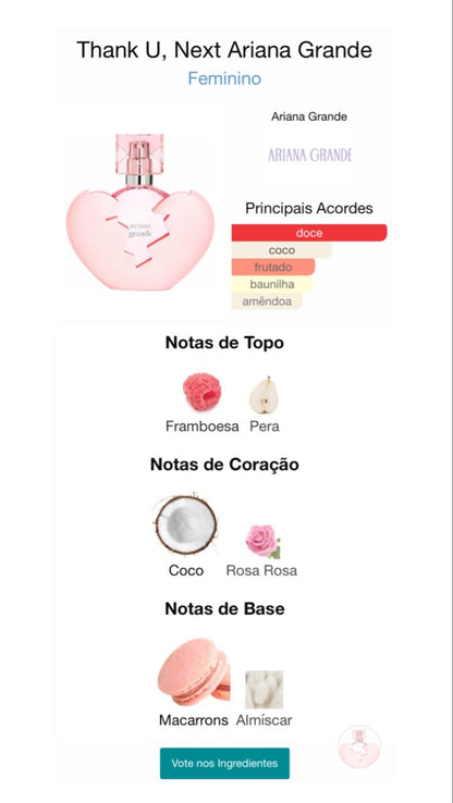 ARIANA GRANDE THANK U NEXT GIFT SET