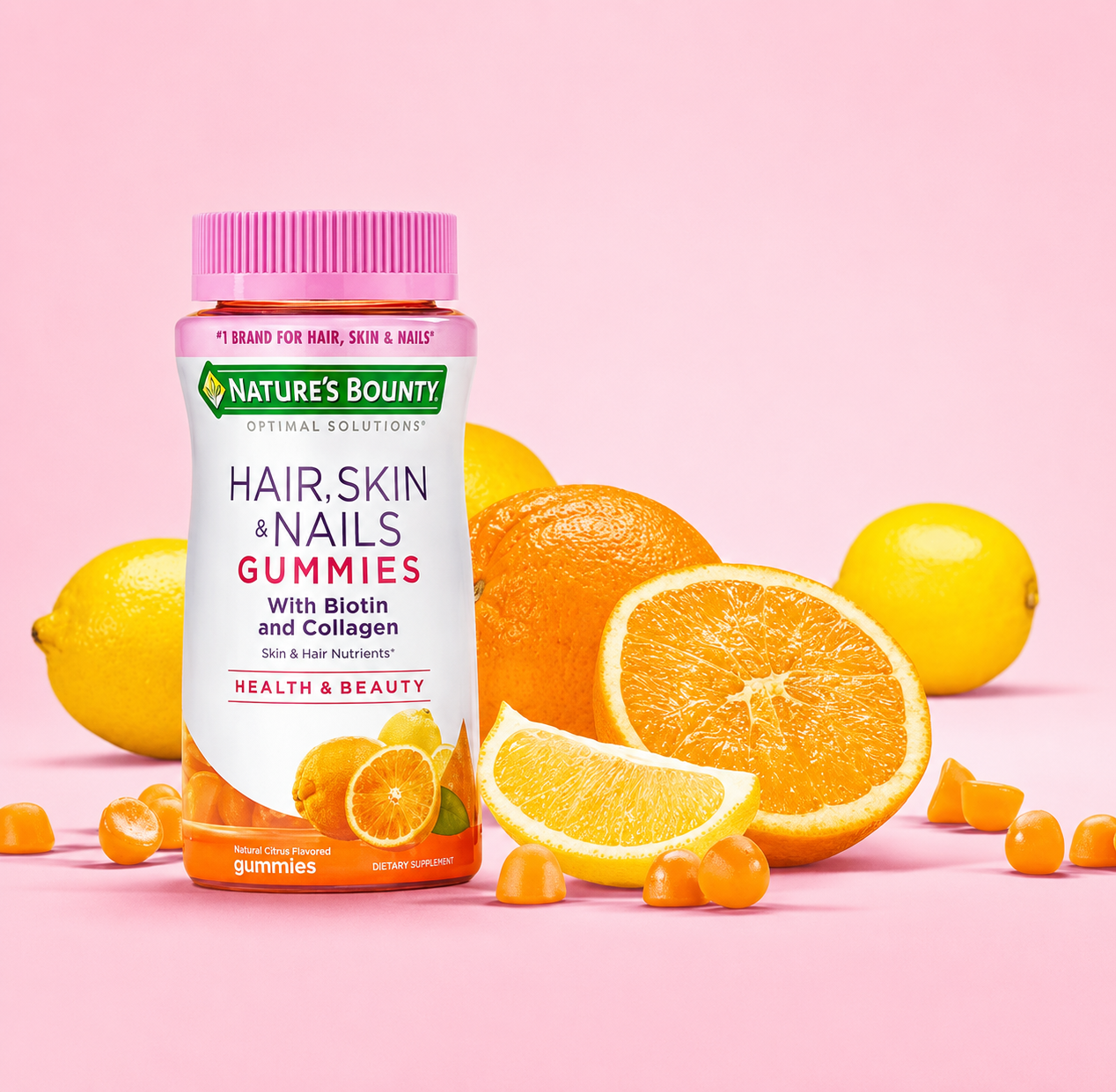 GOMITAS HAIR, SKIN & NAILS COLAGENO Y BIOTINA 80 UDS