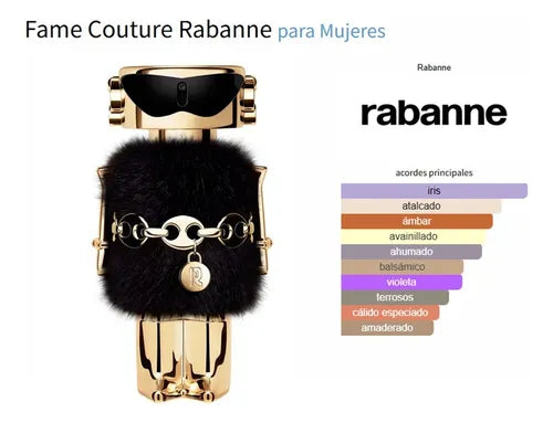 PACO RABANNE FAME THE COUTURE EDICIÓN LIMITADA EDP 80ML