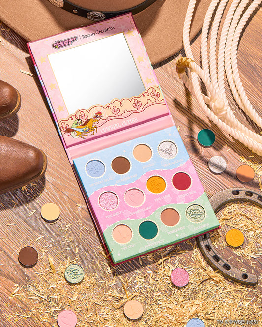 THE POWERPUFF GIRLS
“COWGIRL CUTIES” PALETA DE SOMBRAS