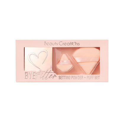 BYE FILTER KIT | SETTING POWDER + PUFF SET
