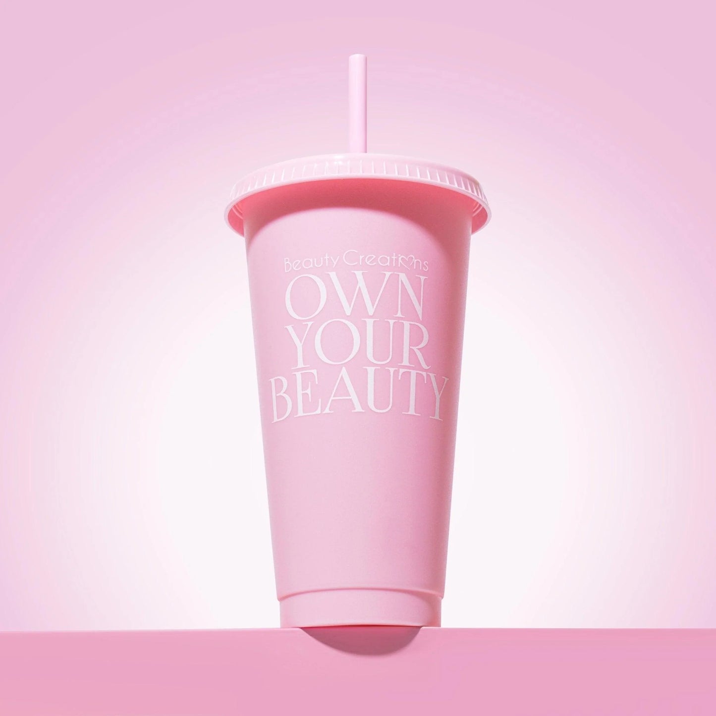 VASO OWN YOUR BEAUTY PINK TUMBLER