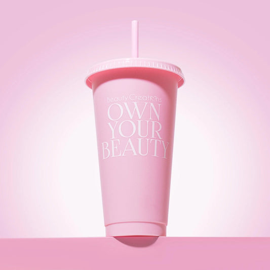 VASO OWN YOUR BEAUTY PINK TUMBLER