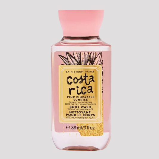 COSTA RICA PINK PINEAPPLE SUNRISE MINI GEL DE BAÑO 88 ML