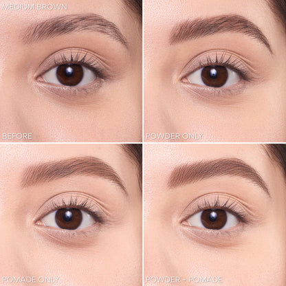 DUET BROW POWDER + POMADE