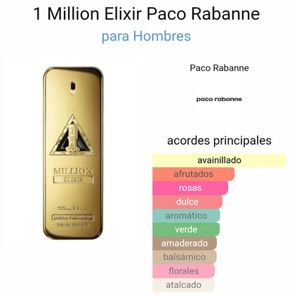 PACO RABANNE MILLION GOLD ELIXIR HOMME EDP 100ML