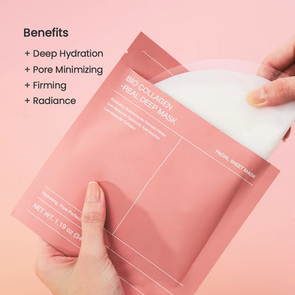BIO COLLAGEN REAL DEEP MASK (1 PIEZA)