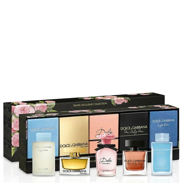 DOLCE & GABBANA MINI SET 5 PIEZAS