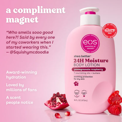 SHEA BETTER LOCIÓN CORPORAL POMEGRANATE RASPBERRY 473 ML
